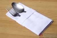 Gấp khăn napkin hình chiếc giường