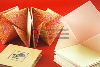 Gấp giấy origami hình quyển sách zic zac