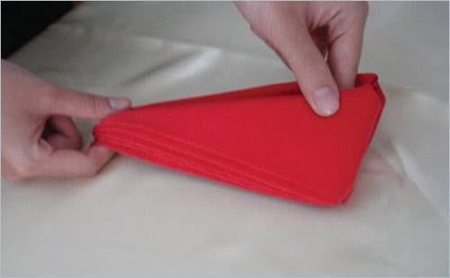 cách gấp khăn ăn Napkin
