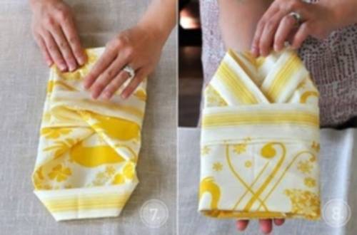 cách gấp khăn ăn Napkin