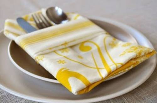 cách gấp khăn ăn Napkin