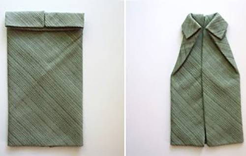 cách gấp khăn ăn Napkin