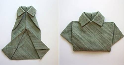 cách gấp khăn ăn Napkin