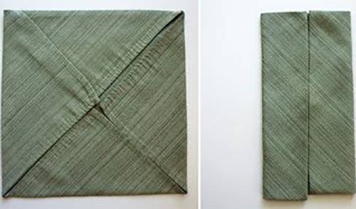 cách gấp khăn ăn Napkin