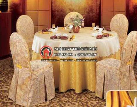 May áo ghế nhà hàng giá rẻ