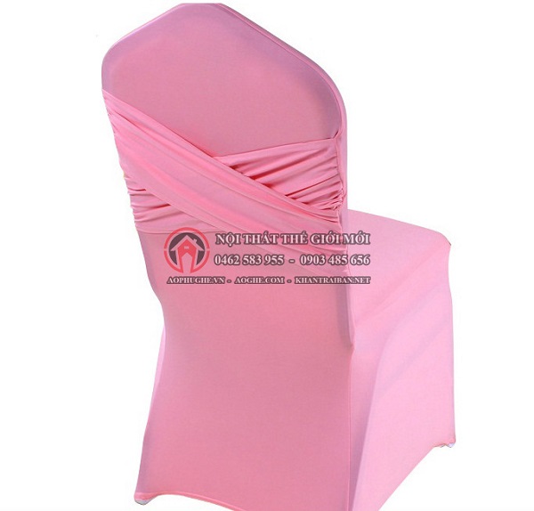 Chất liệu thường dùng để may áo phủ ghế