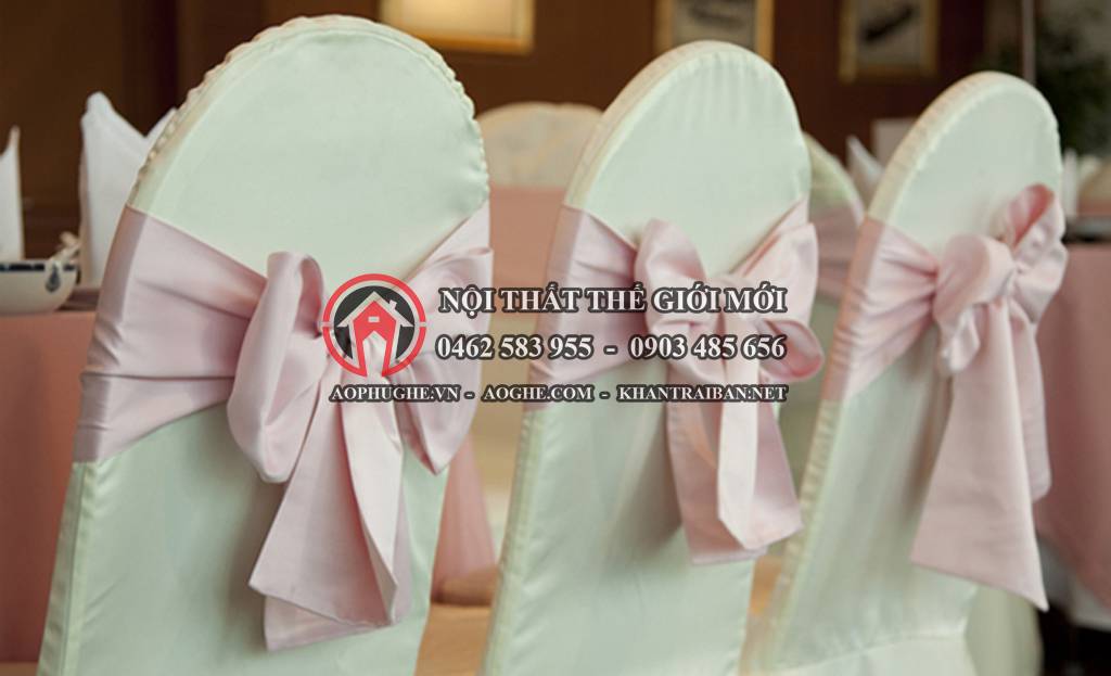 Nơ áo phủ ghế | Nơ váy ghế