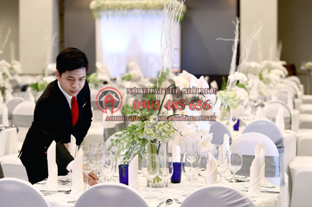 Áo ghế tiệc cưới