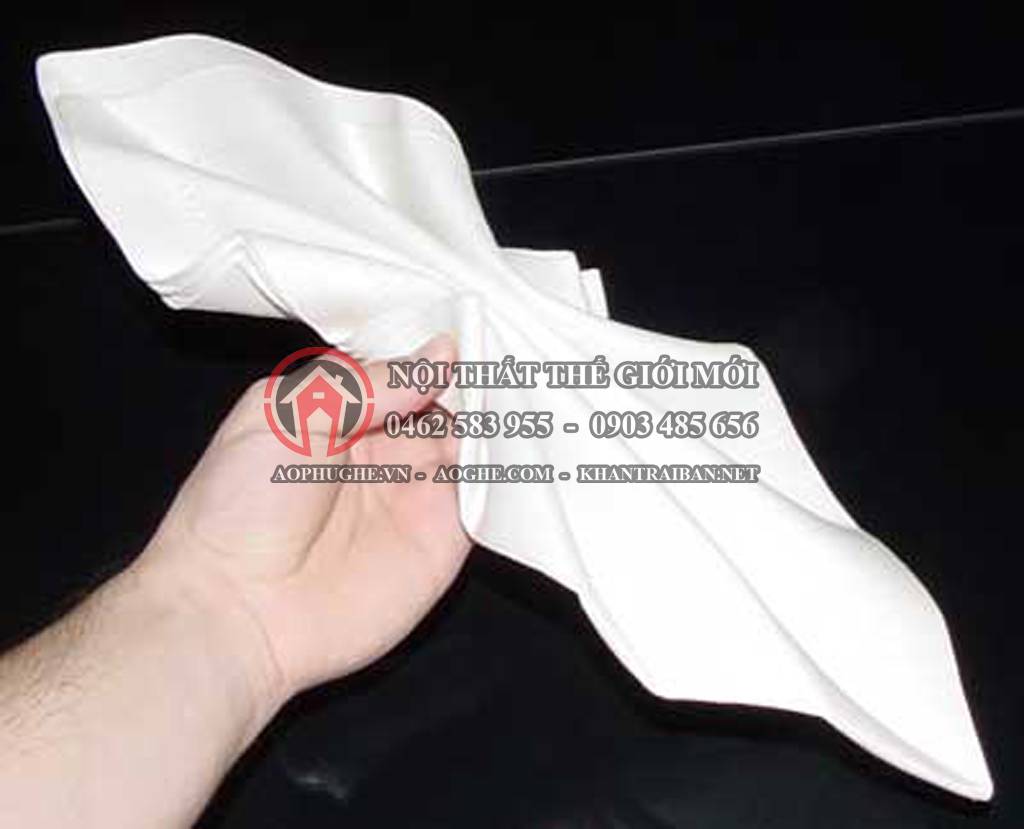gấp khăn napkin 4