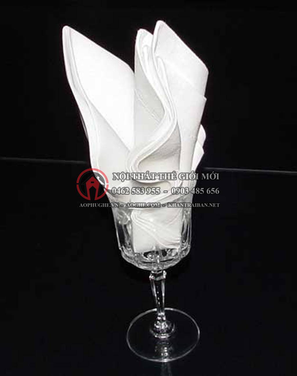 gấp khăn napkin 6