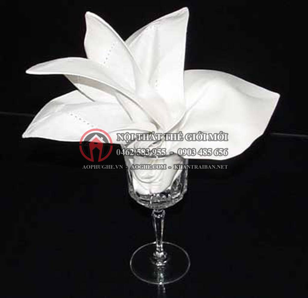 gấp khăn napkin 7